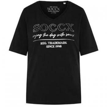 Tailliertes V-Shirt SOCCX