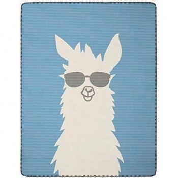 Coperta per neonati e bambini di Biederlack con motivo di Pretty Cool