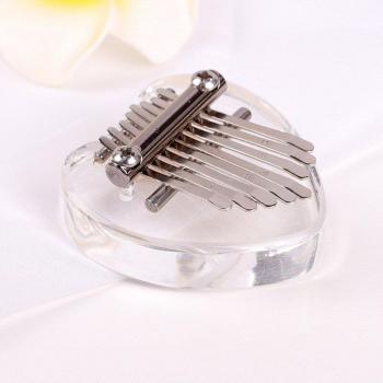 Kalimba de pouce transparent 8 clés