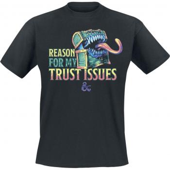 D&D Mimic – Trust Issues Herren‑Tee Schwarz, S bis XXL