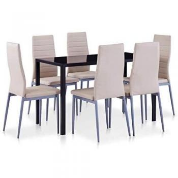 Set da Pranzo 7 pz Cappuccino cod mxl 16564
