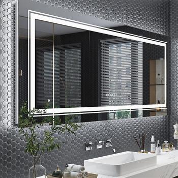 Miroir de Salle de Bain Bingo Paw Grand Éclairé par LED