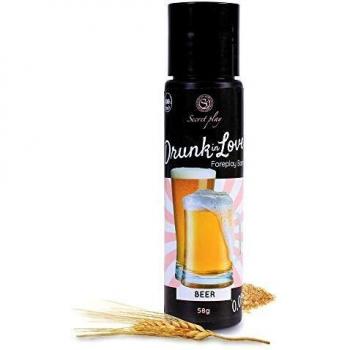 Lubrifiant Comestible Saveur Bière 60 ml