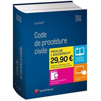 Code de procédure civile 2016