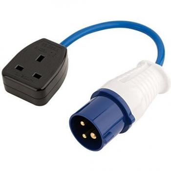 Draper 230V 16A to 13A Adaptor Lead | 17573