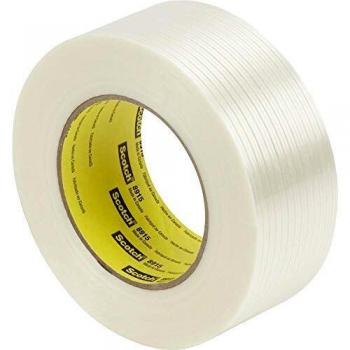 Scotch Filamentklebeband 8915, transparent, 24 mm x 55 m, Hochleistungsband