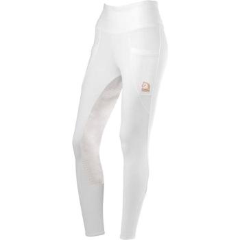 Leggings Equitazione Bambina Fiordaliso Fucsia 12 Anni Dettagli Oro Rosa