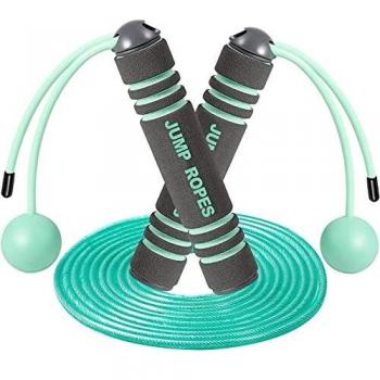 MUGUTAK Jump Rope, Verstellbares Speed Rope mit Profi Kugellager und rutschfesten Griffen für effektives Training