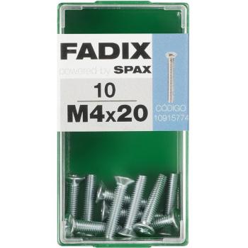 Fadix M4x20mm Schrauben 10 Stück in Box