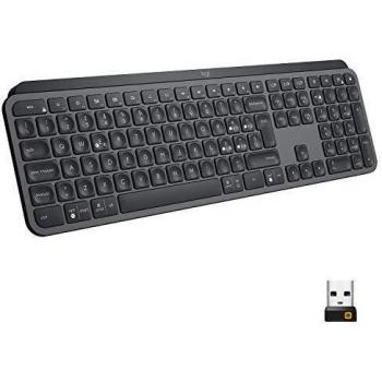 TASTIERA WIRELESS MX KEYS CON ILLUMINAZIONE Logitech QWERTY Italiano Nero