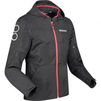 Giubbotto Moto Bering PROFIL Nero Rosso taglia 2XL