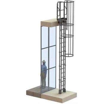 Echelle inox Matisère CRINO2F SF 1.96–2.60 m (Bi‑fixation)