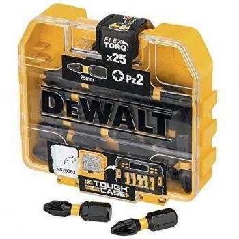 DEWALT Torsion Bit Set PZ2 25 mm