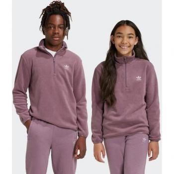 Adidas Originals lila Fleecejacke für Kinder