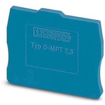 Phoenix Contact 3248141: D‑MPT 2.5 BU Divider Plate, 50 pcs