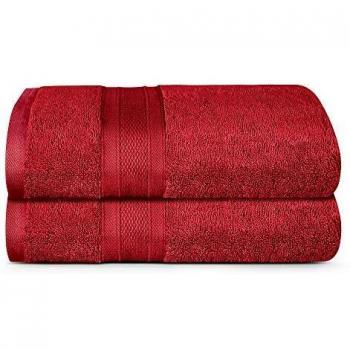 Trident 2 Piece Bath Towels, 100% Cotton, Highly Absorbent, 500 GSM