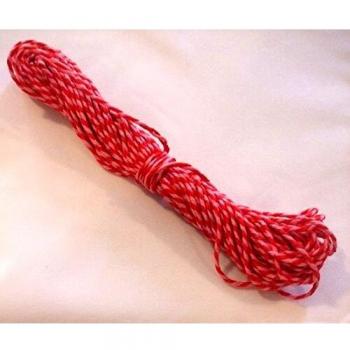 Red‑Pink Dual Colour Baking Rope – 10 M