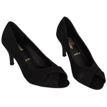 Womens Good For The Sole: Wide Fit Honey Peep Toe Court Shoes