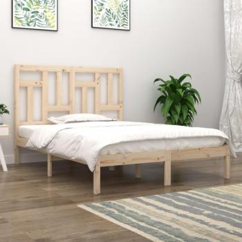 VidaXL Bed Frame Solid Wood Pine 200x200 cm
