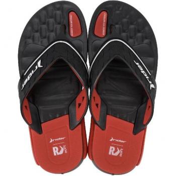 Rider Sandali Infradito R Line Plus IV Nero/Rosso EU 45-46