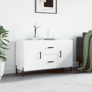 White Sideboard 100x36x60 cm Engineered Wood