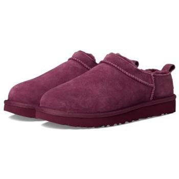 UGG Women's Classic Micro Sheepskin Boot in Magenta, 5 (US)