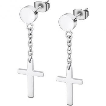 Pendientes Cruz Lotus LS2175-4/1