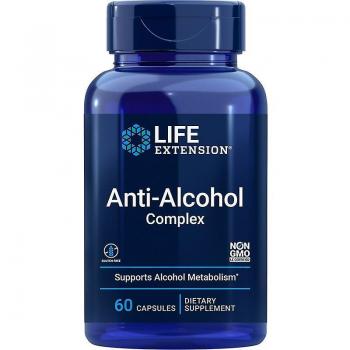 Vegicaps 60 Complexe Anti-Alcool Life Extension