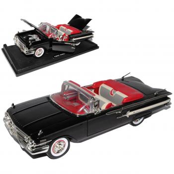 Chevy Impala SS Cabriolet Schwarz (1960) – 1:18 Motormax Modellauto