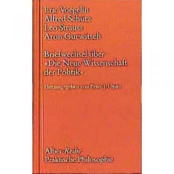 Briefwechsel über Die Neue Wissenschaft der Politik