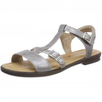 RICOSTA Damen KALJA Offene Sandalen, Grau, 38 EU
