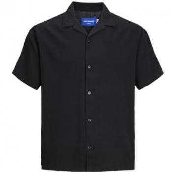 Jack & Jones Herrenhemd Luke 12255781 Schwarz