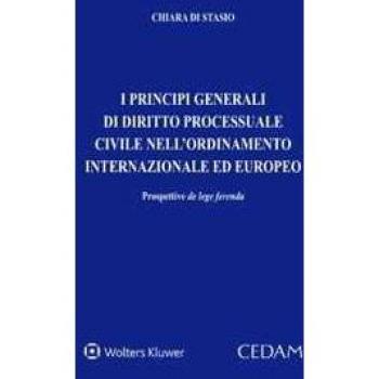 Principi generali di diritto processuale civile nell'ordinamento internazionale ed europeo