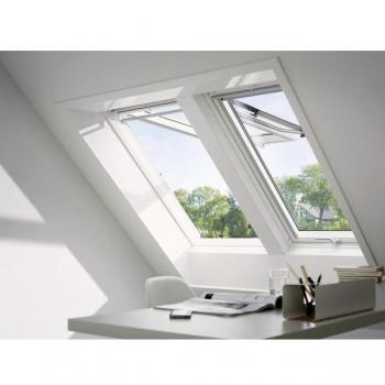 VELUX Dachfenster Lichtlösung PANORAMA Kunststoff THERMO weiß 2x2 Fenster, 94x118 cm (PK06)