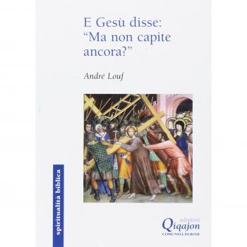 E Gesù disse: «ma non capite ancora». Il Vangelo secondo Marco