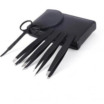 Set de Pincettes et Outils de Beauté