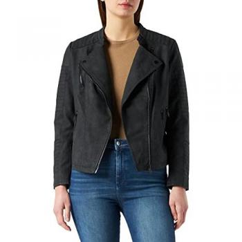 ONLY CARMAKOMA Biker-Lederjacke CARAVANA