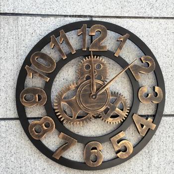 Living Room 40CM Large Wall Clock Gear SC257