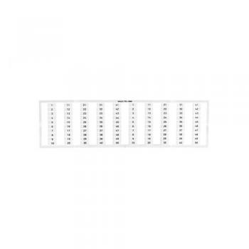5mm White Terminal Block Tag – 793-5666