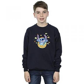 Disney Lilo & Stitch Blue Sweatshirt for Kids