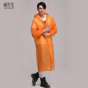 Waterproof Clear PVC Rainwear for Women Men Kids