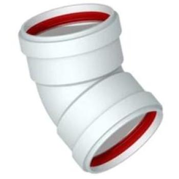 Curve 45° Stabile Femmina-Doppio DN80