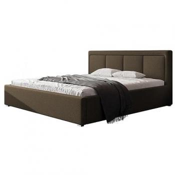 Lit Double 200x223x93 cm « Pomona 101 » – Sommier à lattes Malmo 13 365