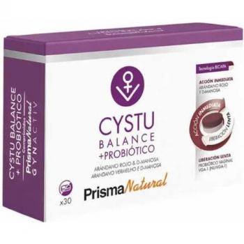 Cystu-Balance + Probiótico 30 comprimidos Prisma Natural