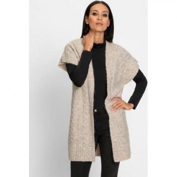 Weichstoff‑Strickjacke Heine