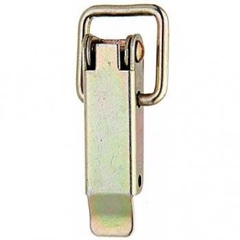 Alberts Kistenschloss GAH-347703 – 49 × 13 mm, 50-teilig, galvanisch gelb verchromt, ohne Haken