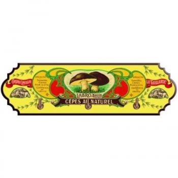 Elegant French Cloth Towel Key Hook – Metal & Natural Design