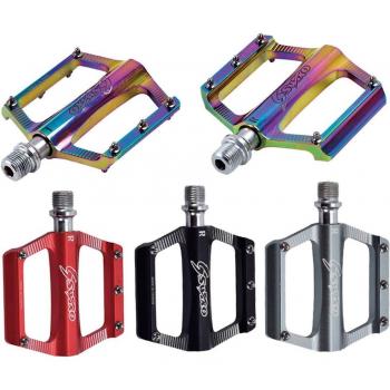 Pedales Ultraligeros CNC para Bicicleta de Montaña con Plataforma Antideslizante