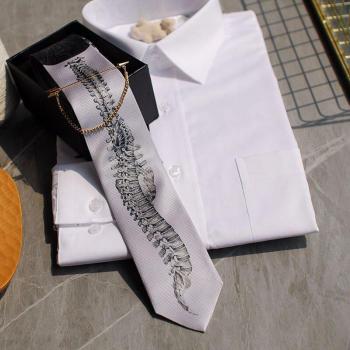 Stylish Male Skeleton Wedding Tie