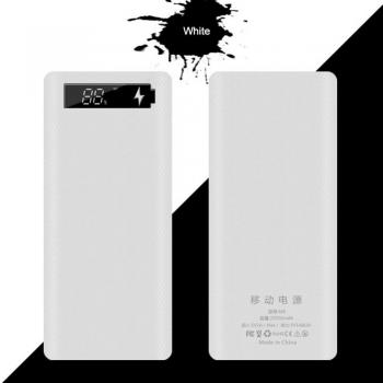 FlexiPower 18650 Behuizing met LCD, Micro‑USB & Type‑C Output